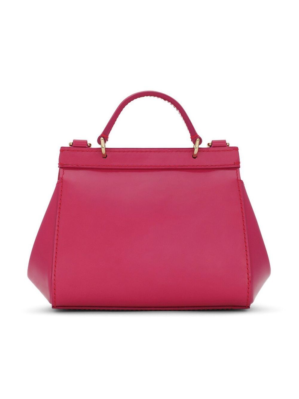 mini Sicily patent leather top-handle bag