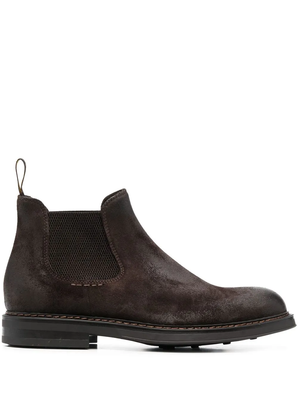 

Doucal's slip-on style ankle-boots - Brown