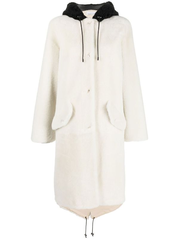 ines & marechal shearling coat