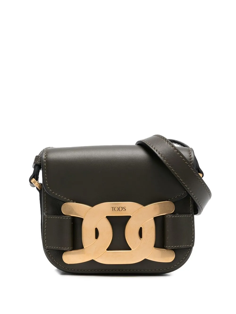 

Tod's Kate logo-plaque crossbody bag - Green