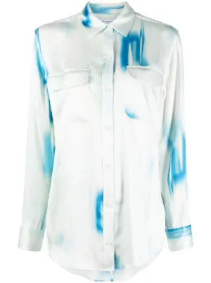Chemisier EQUIPMENT 44 Femme Vêtements Equipment Femme Hauts Equipment Femme Blouses & Chemises  Equipment Femme Chemisiers Equipment Femme blanc Chemisiers Equipment Femme XL/XXL, T5 