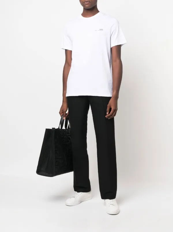 A.P.C. ロゴ Tシャツ | ホワイト | FARFETCH JP