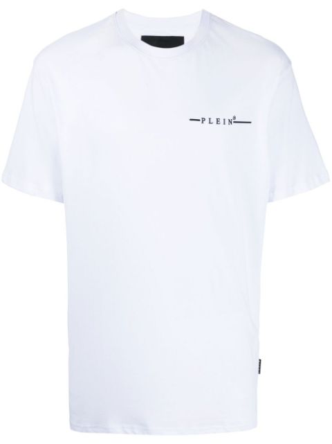 Philipp Plein flocked logo-print T-shirt Men