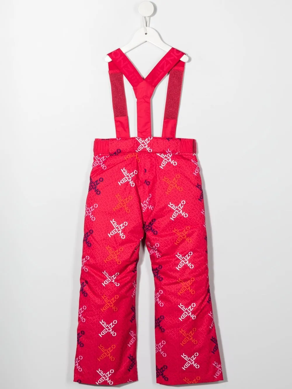 Kenzo Kids Tuinbroek met logoprint - Roze