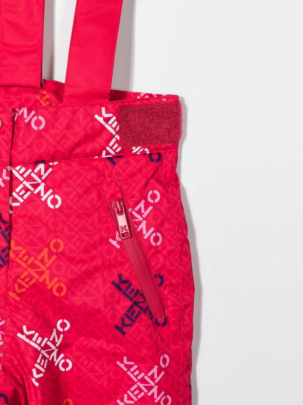  Kenzo Kids Skihose Mit Logo Print   Rosa 