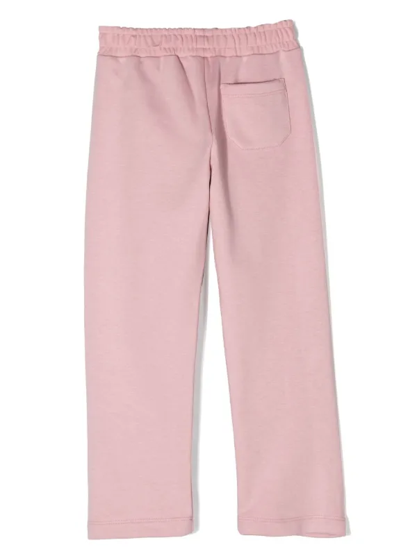 Pantalon Capri Fille George - Rose Tacheté - Taille 3 Ans - Coton - Étoiles
