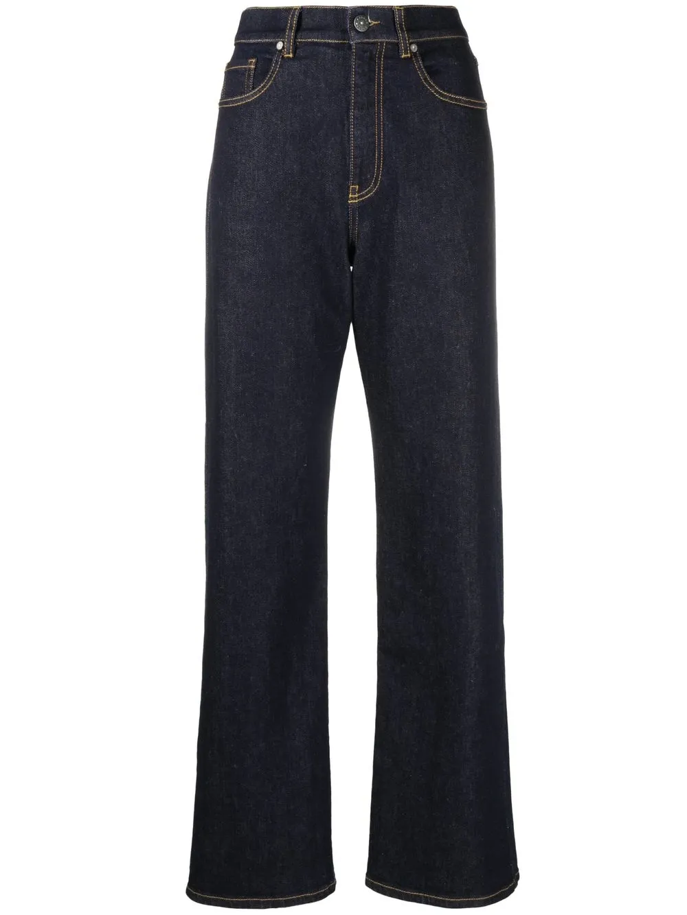 

P.A.R.O.S.H. straight-leg denim jeans - Blue