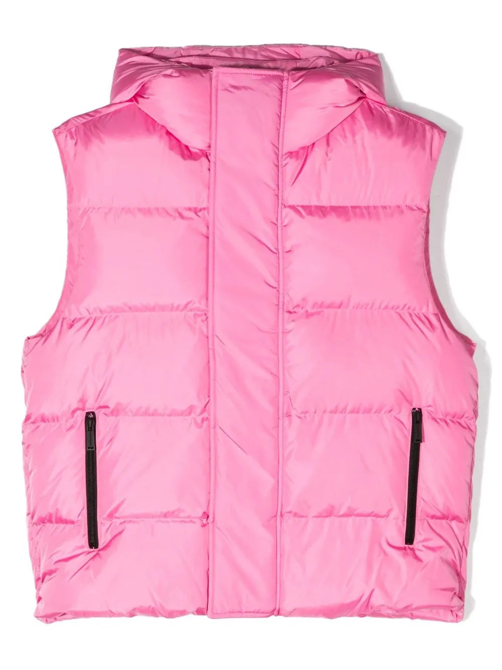 

Dsquared2 Kids TEEN padded zip-up gilet - Pink