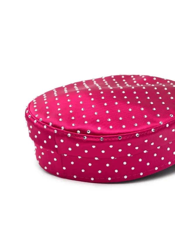 Ruslan Baginskiy Embellished Baker Boy Cap | Pink | FARFETCH