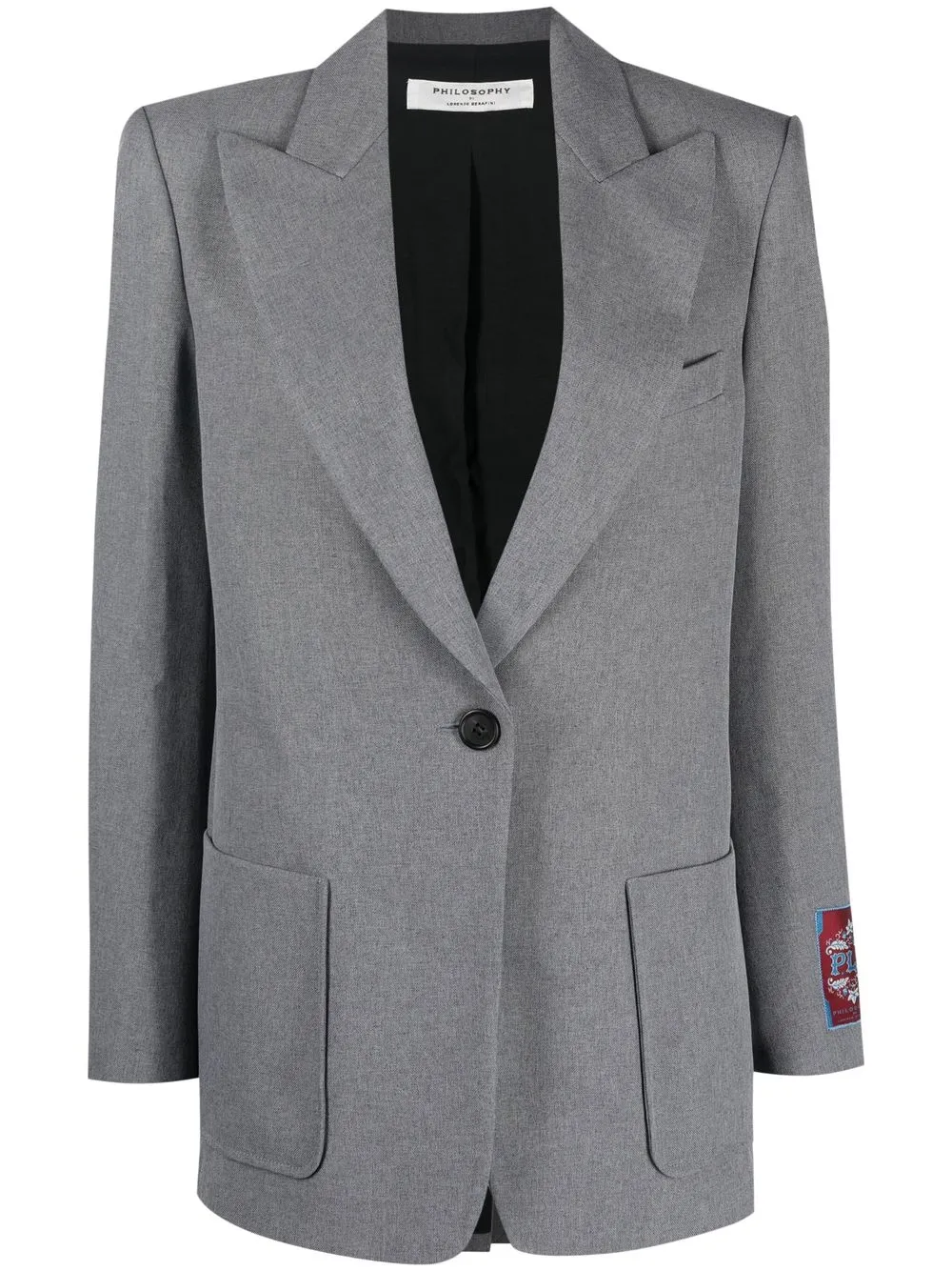 

Philosophy Di Lorenzo Serafini blazer con botones - Gris