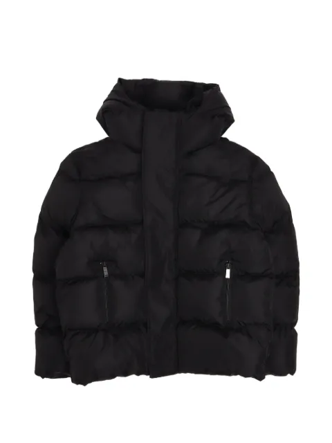 DSQUARED2 KIDS logo-print zip-up puffer jacket