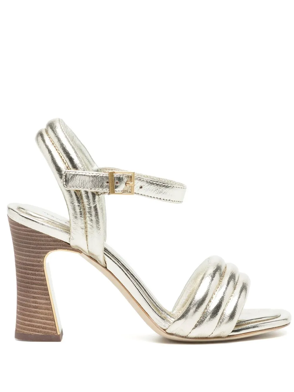 

Tory Burch sandalias con tacón de 100mm - Dorado