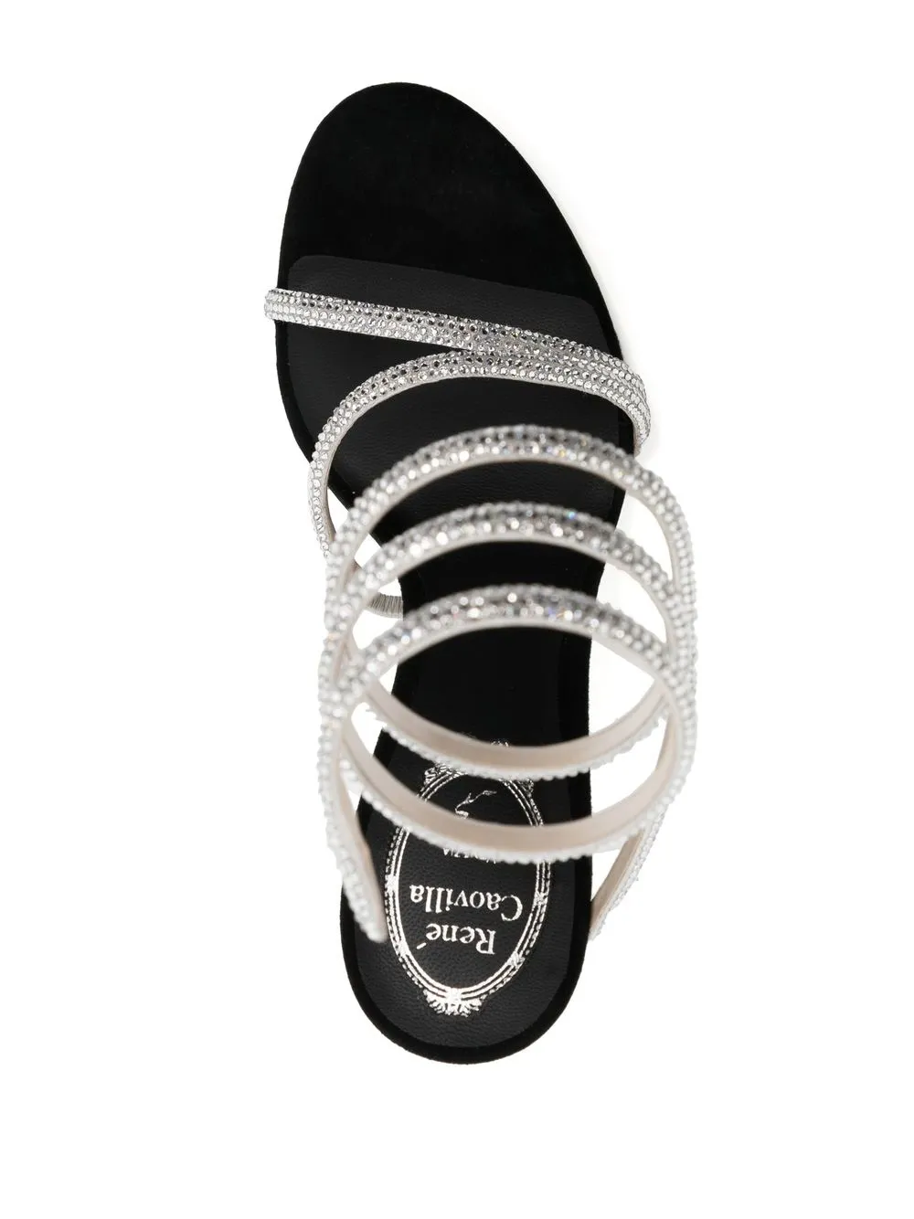 René Caovilla 110mm crystal-embellished Sandals - Farfetch