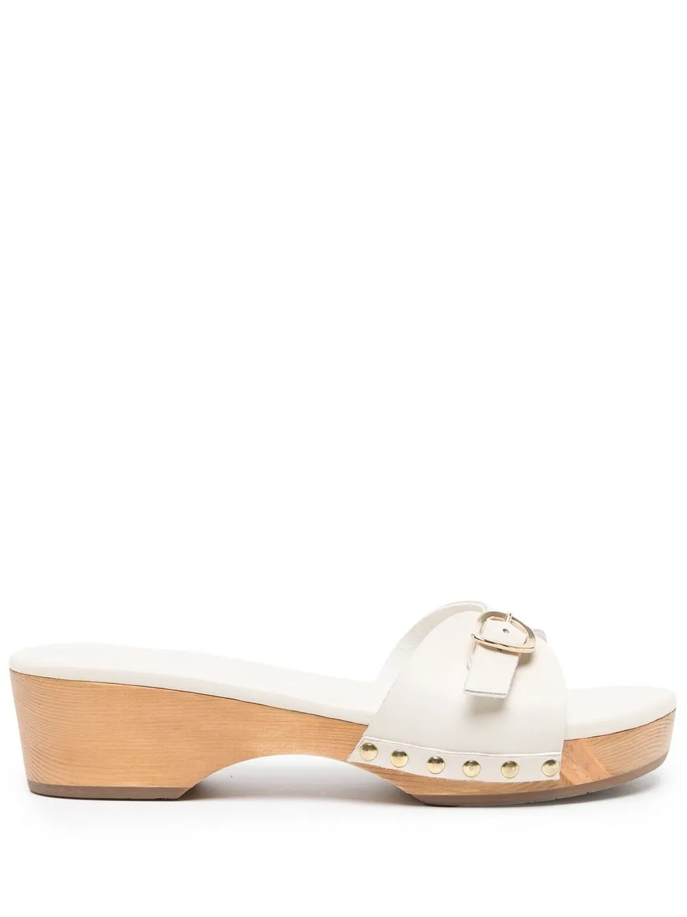 

Ancient Greek Sandals Eco Nappa clog sliders - White