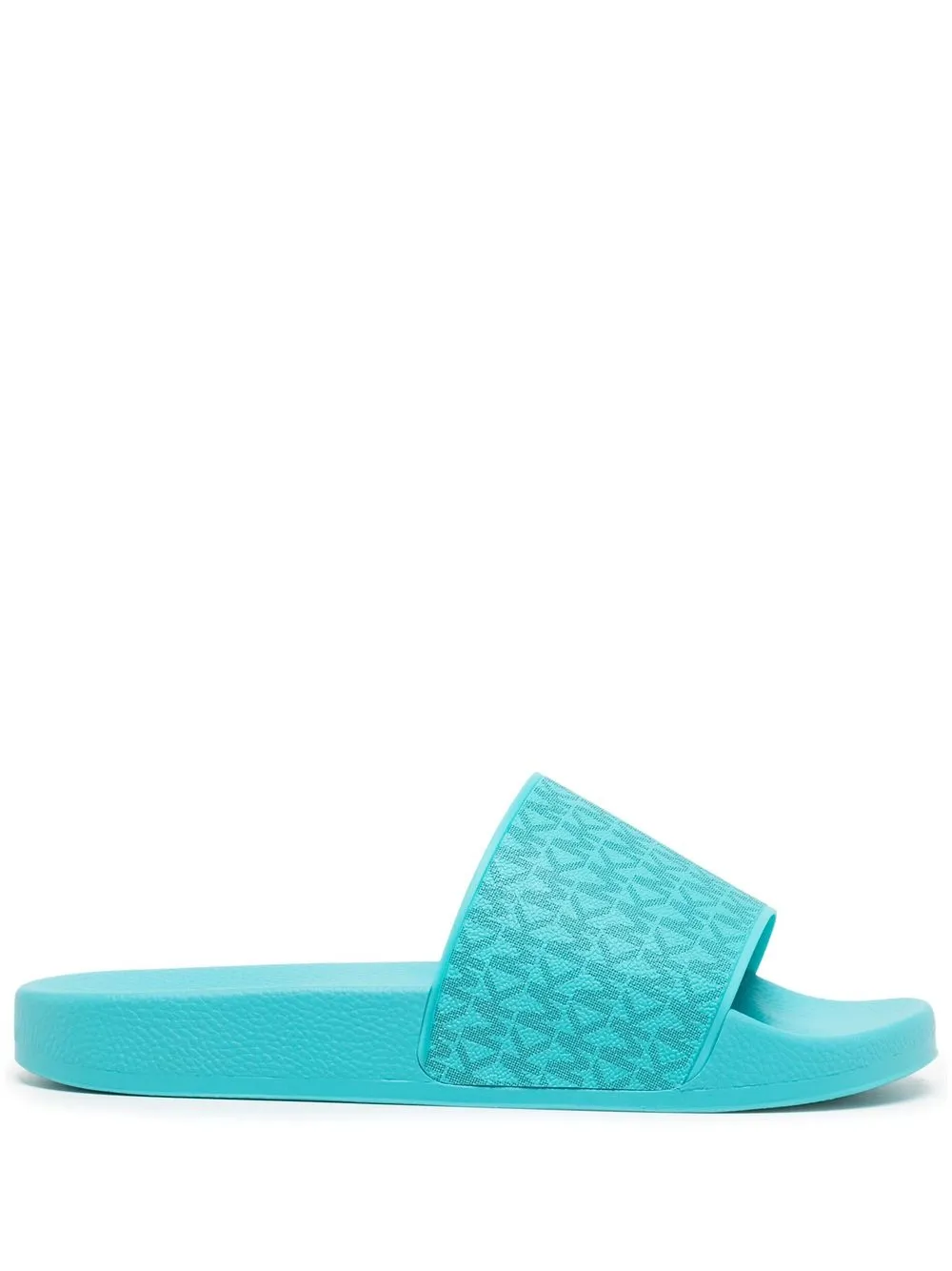 

Michael Kors Jake logo-print slides - Blue