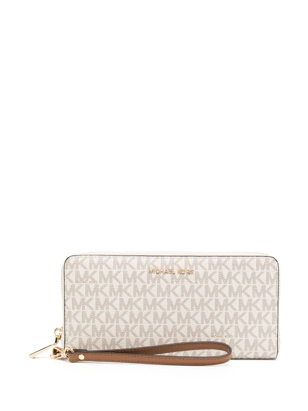 

Michael Michael Kors monogram-print continental wallet - White