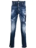 DSQUARED2 Tiffany distressed skinny jeans - Blue