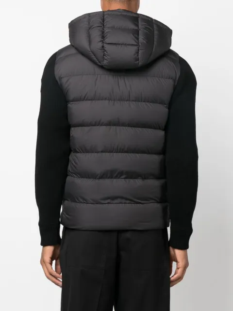 Woolrich Hybrid Padded Down Jacket - Black