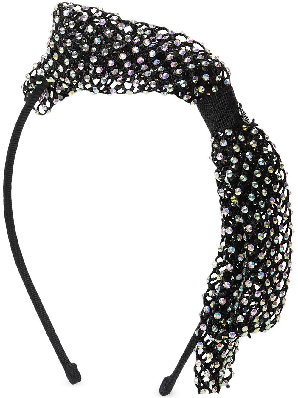 

Maison Michel Kety rhinestone-embellished headband - Black