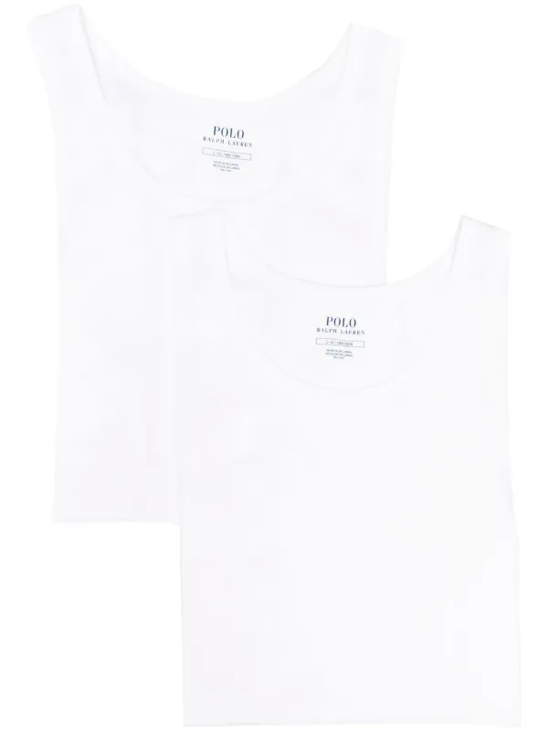 Ralph lauren white tank top hotsell