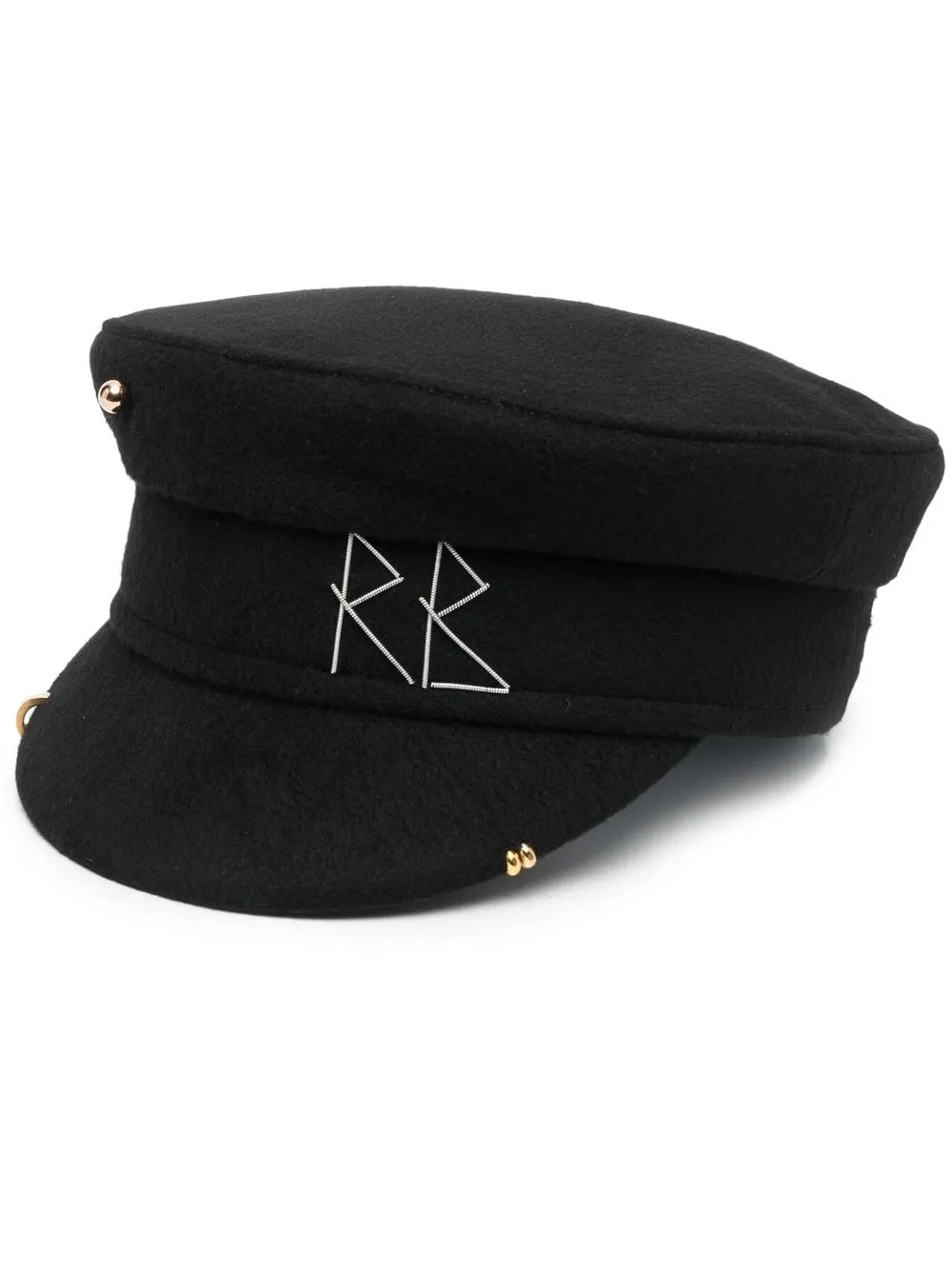 

Ruslan Baginskiy gorra baker boy con logo bordado - Negro