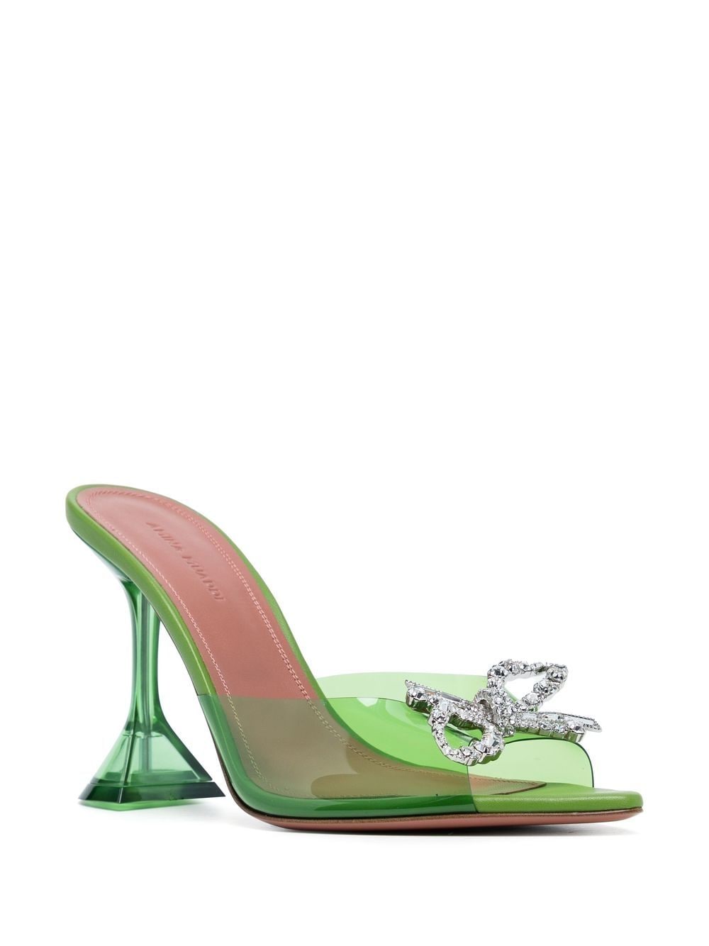 Amina Muaddi Rosie crystal-embellished 100mm Sandals - Farfetch