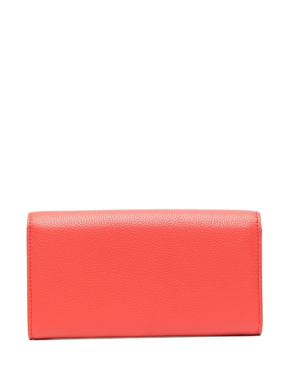 Emporio Armani logo-stamp Continental Wallet - Farfetch