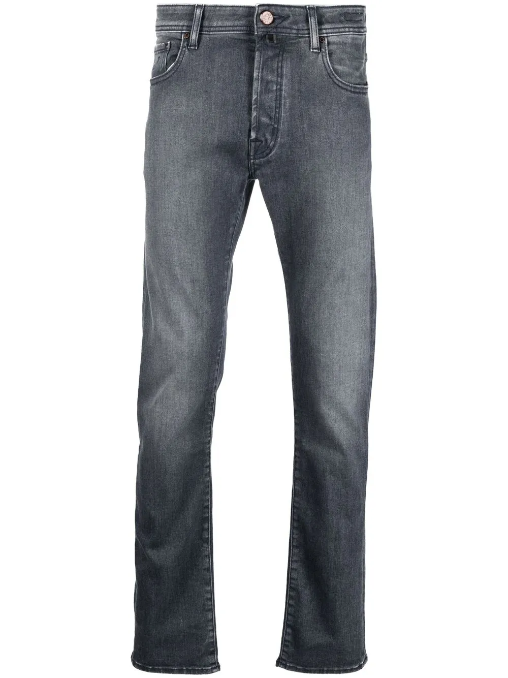 

Jacob Cohën jeans slim con parche del logo - Gris