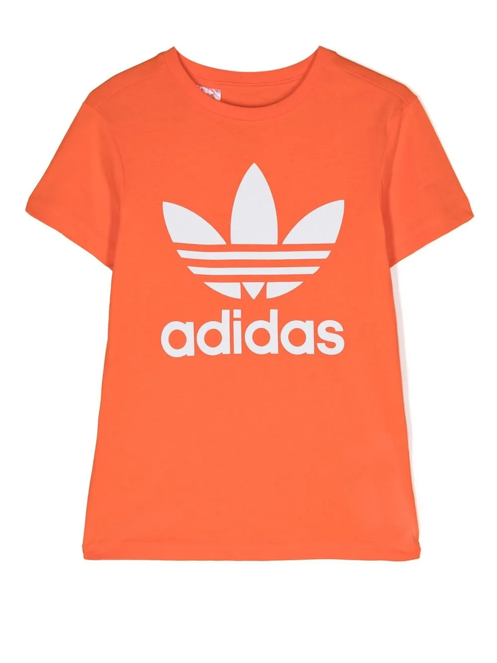 

adidas Kids playera con logo estampado - Naranja