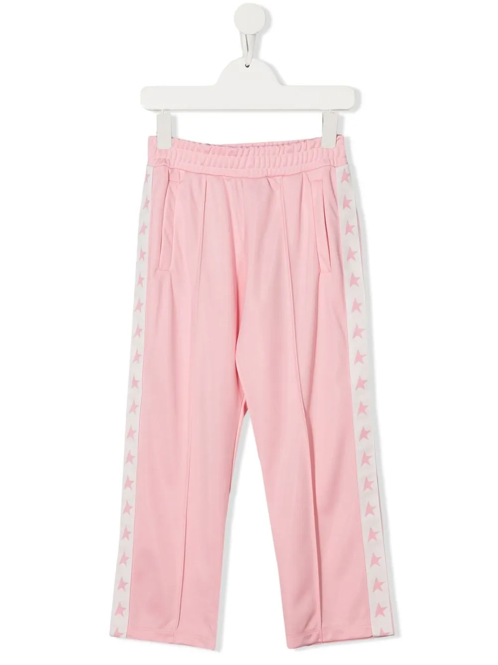 

Golden Goose Kids logo tracksuit bottoms - Pink