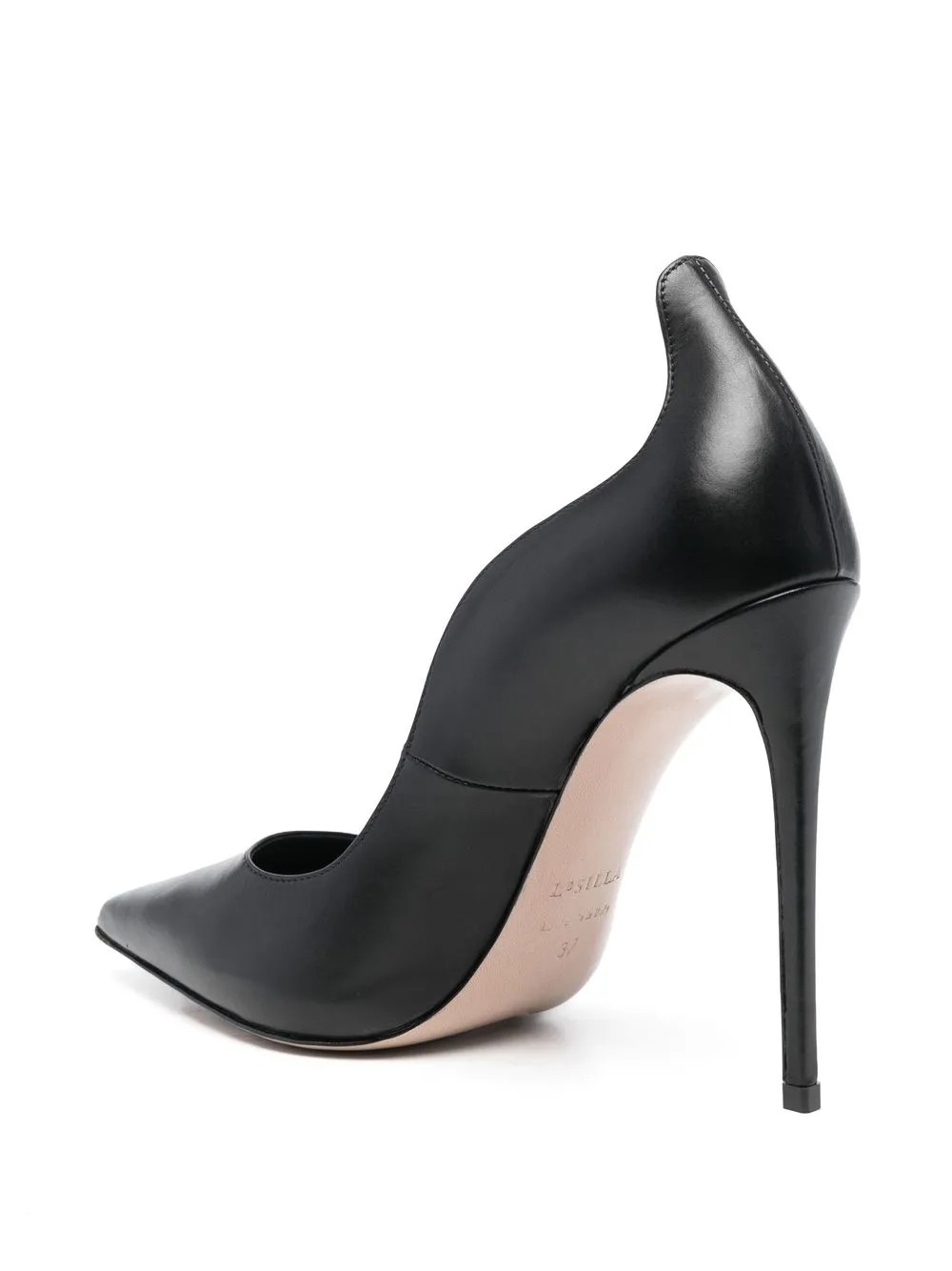  Le Silla Spitze Pumps   Schwarz 