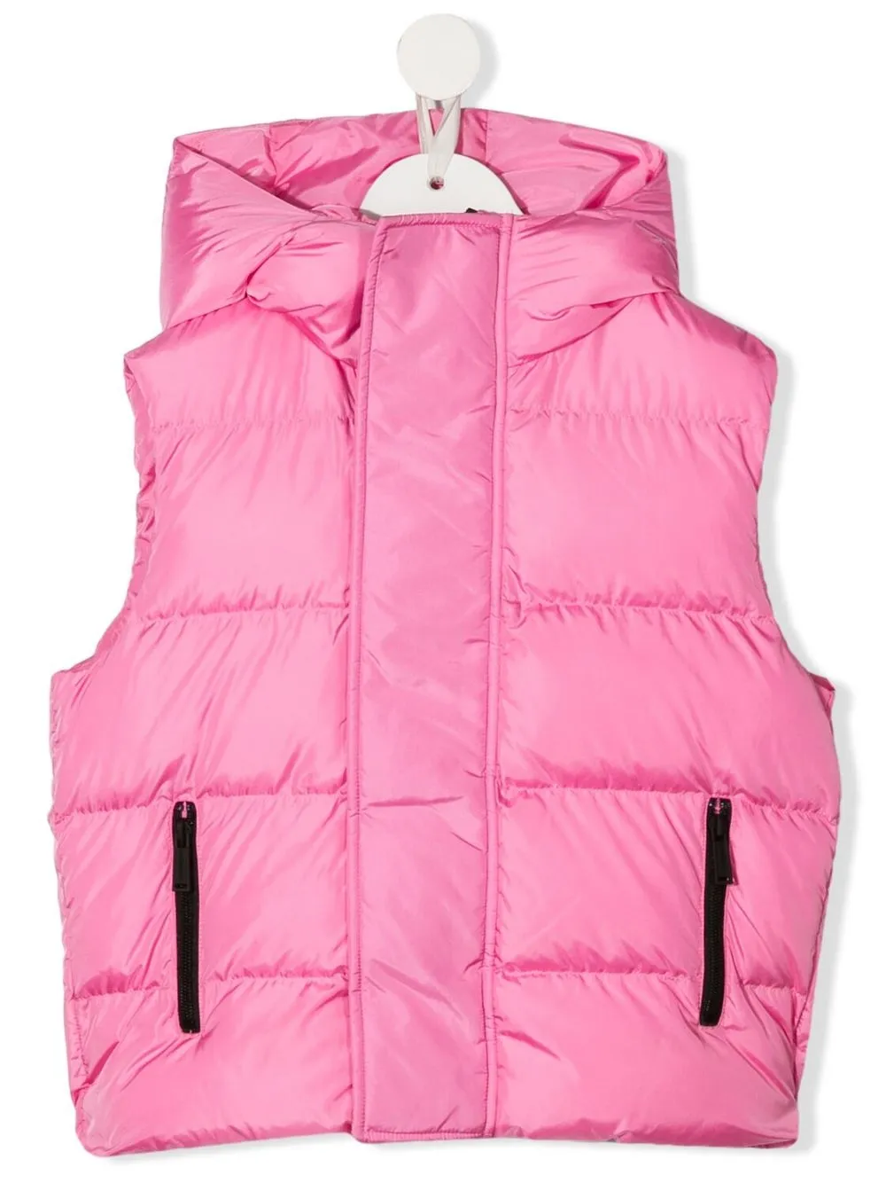 

Dsquared2 Kids padded zip-up gilet - Pink