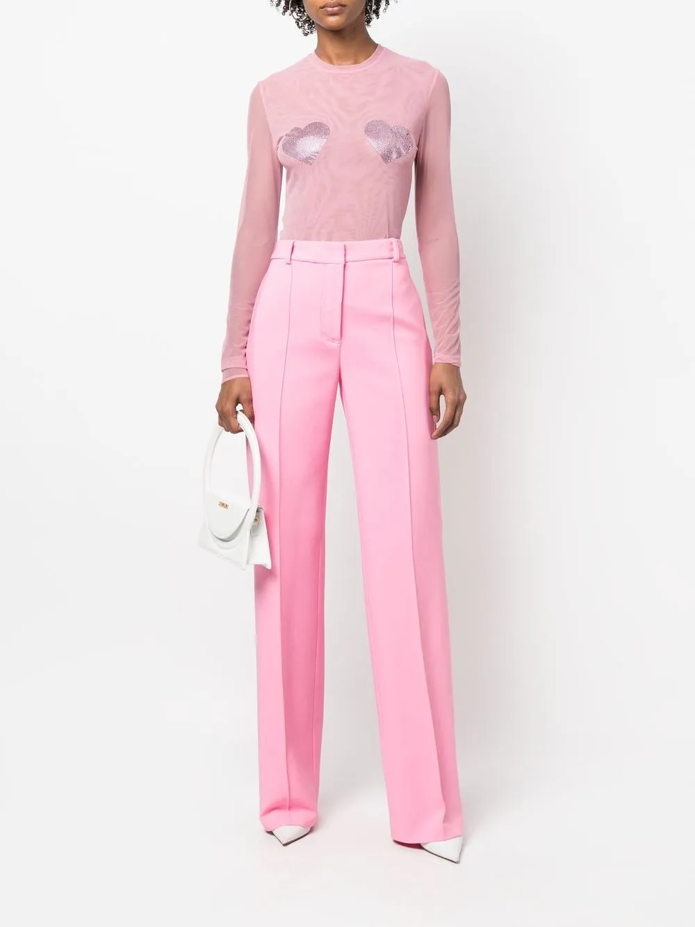 Blumarine Straight broek - Roze