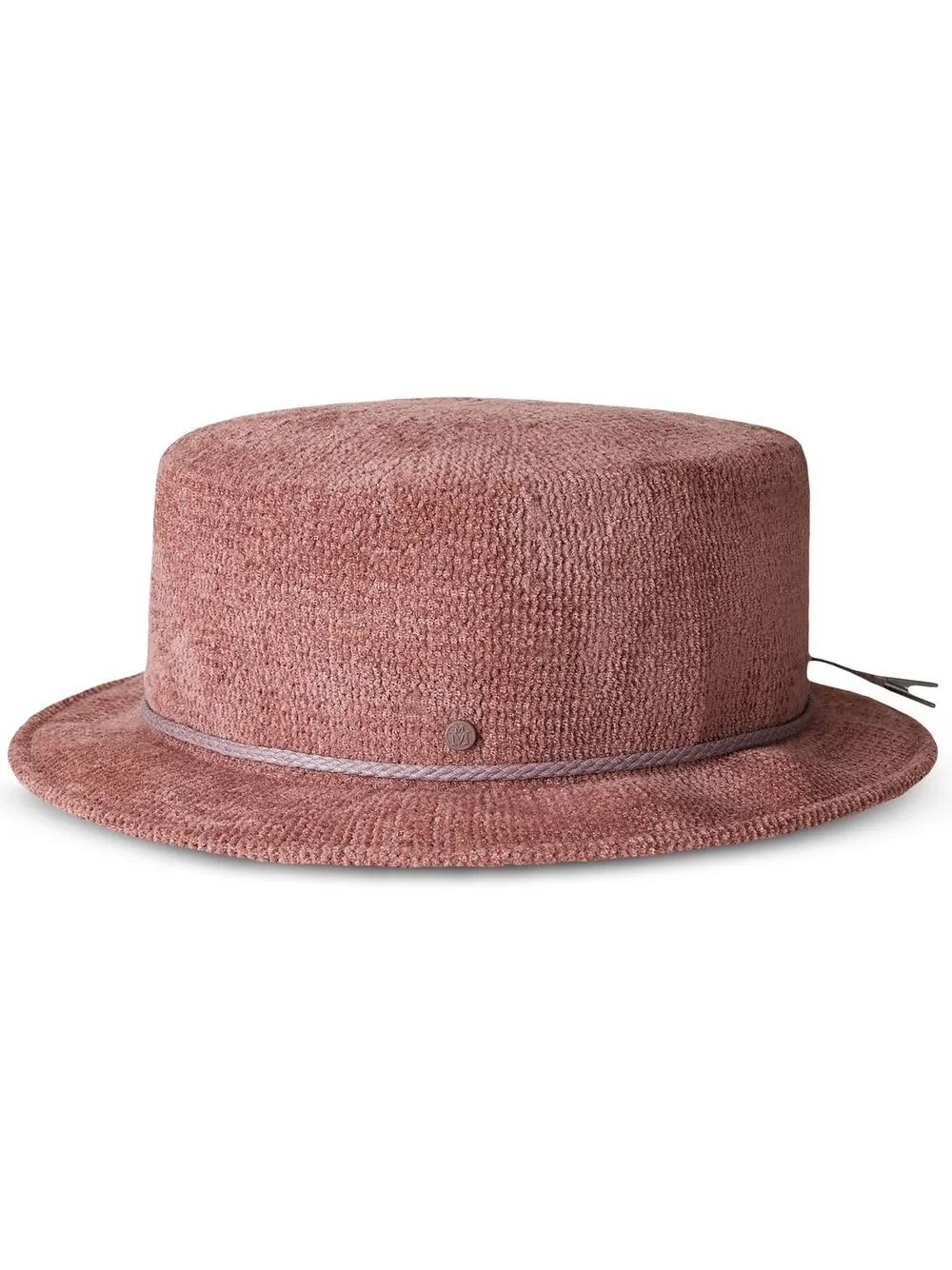 

Maison Michel Auguste flat-brim hat - Pink