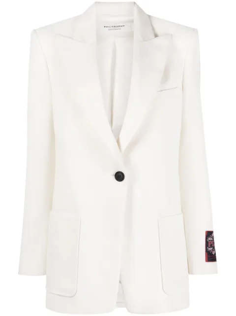 Philosophy Di Lorenzo Serafini single-breasted tailored blazer