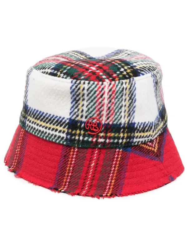 Ruslan Baginskiy Tartan Check Bucket 