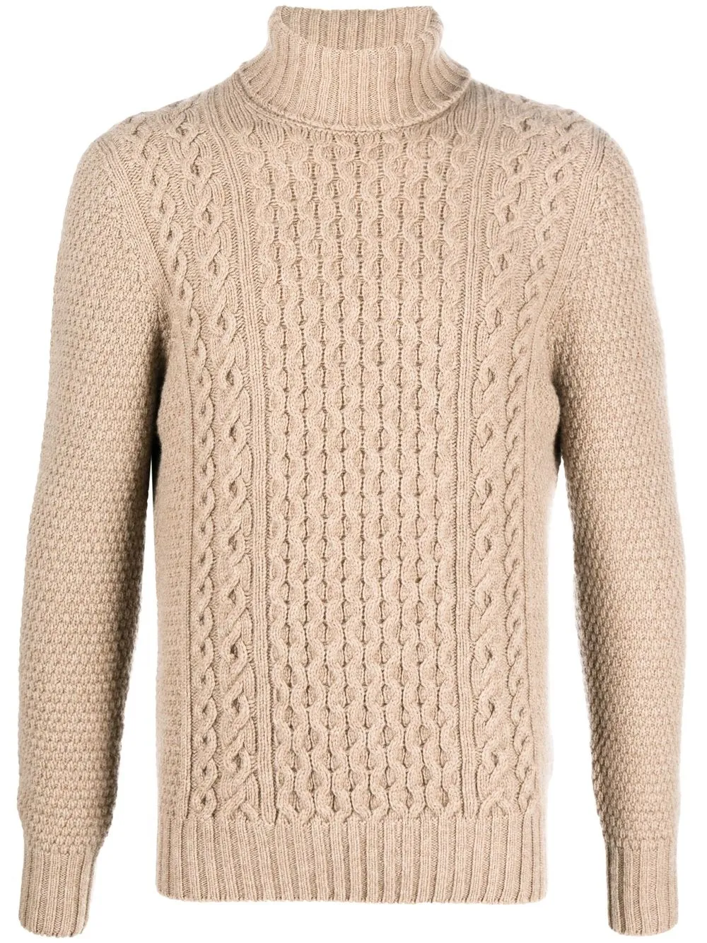 

Drumohr cable-knit lambswool jumper - Neutrals