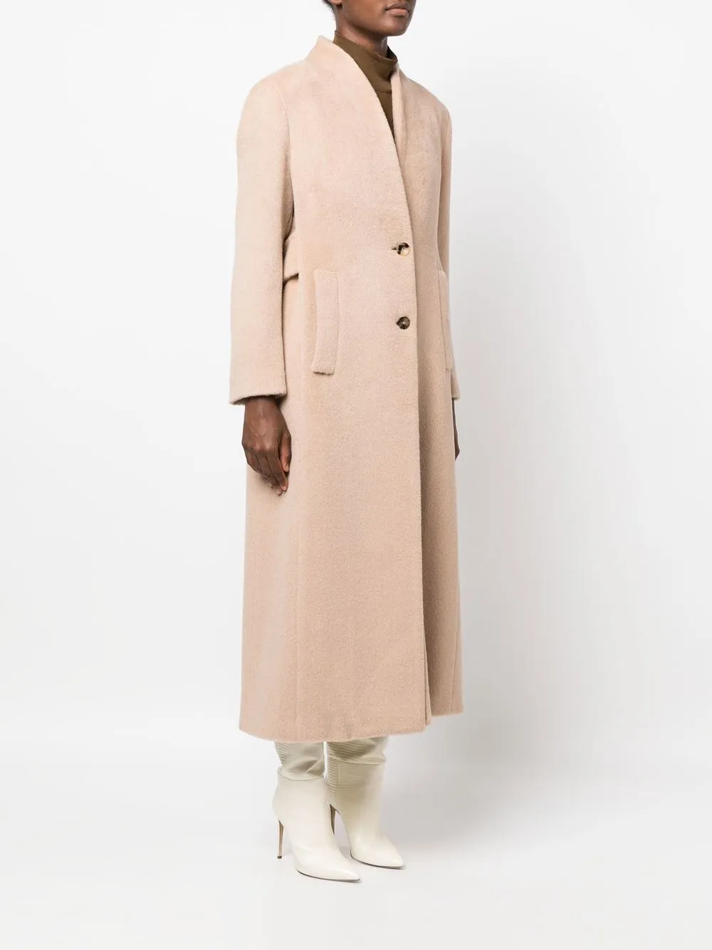 Agnona alpaca outlet coat