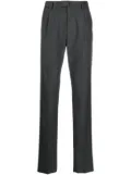 Caruso straight-leg tailored trousers - Grey