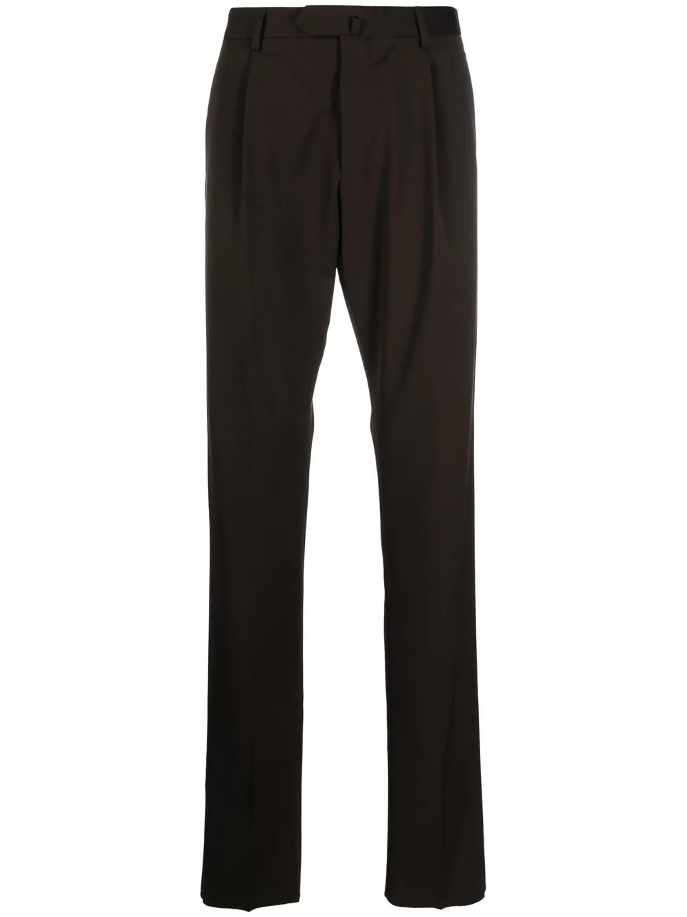 

Caruso straight-leg tailored trousers - Brown