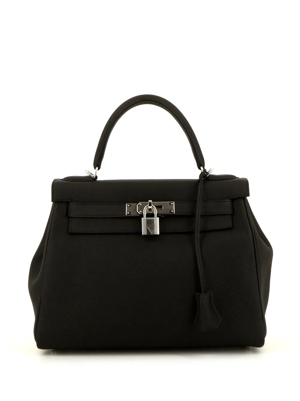 

Hermès pre-owned Kelly 28 two-way bag - Black