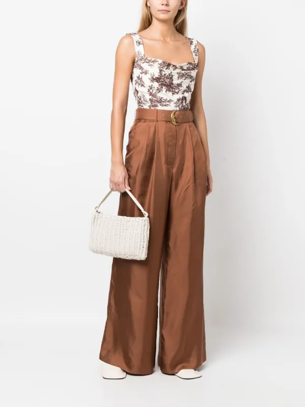 ★M　【美品】 Nanushka スモールバッグ Jen Mini - Structured Satin Bag - Creme – Nanushka