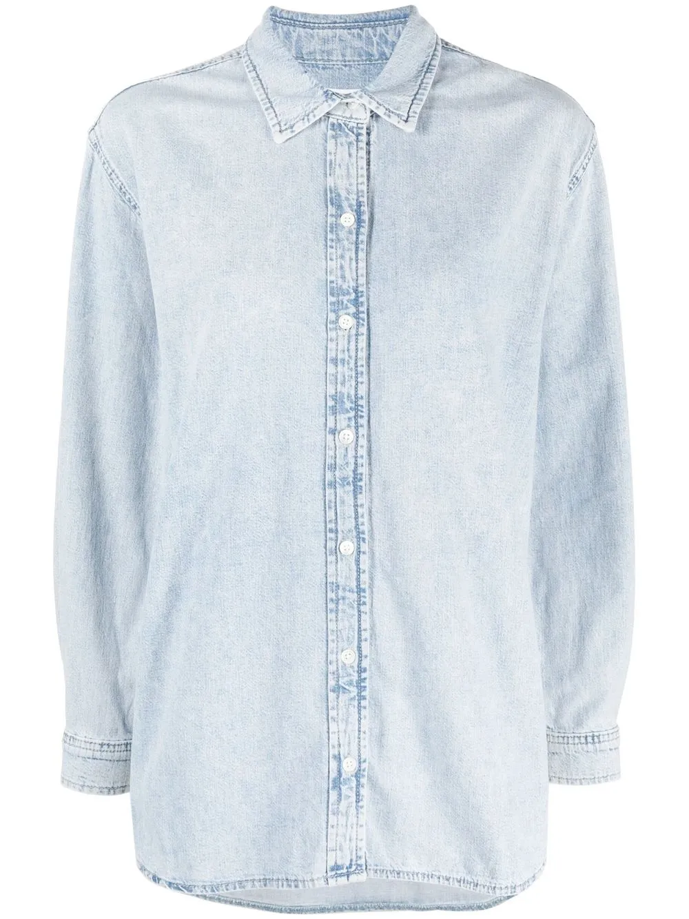 

FRAME long-sleeve button-up shirt - Blue