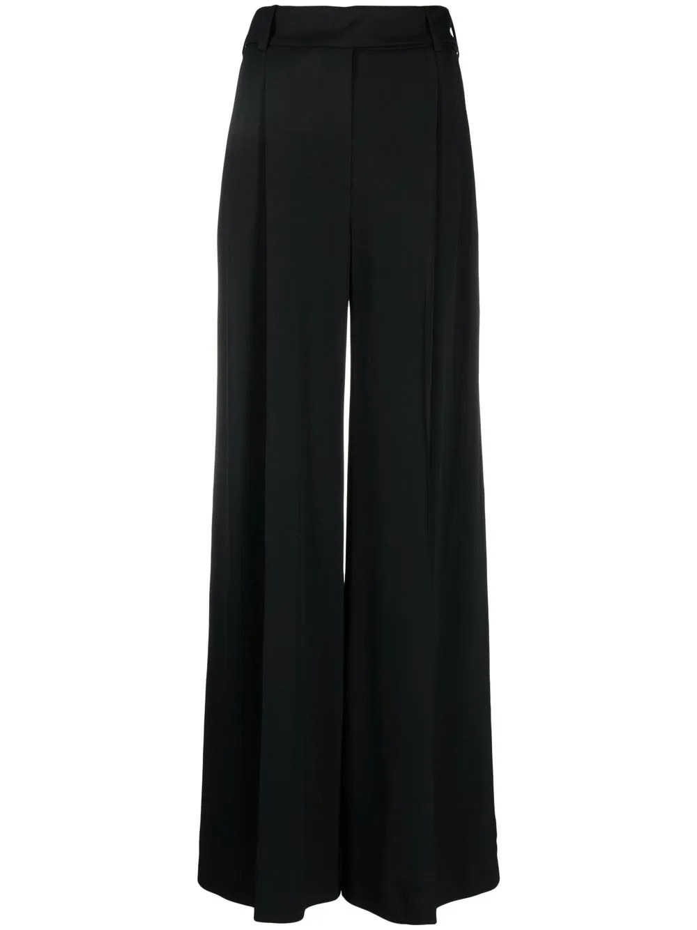 

Alexandre Vauthier wide-leg high-waisted trousers - Black