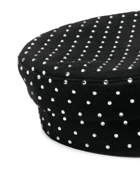 Ruslan Baginskiy crystal-embellishment boy cap KPC101WDMD - 1