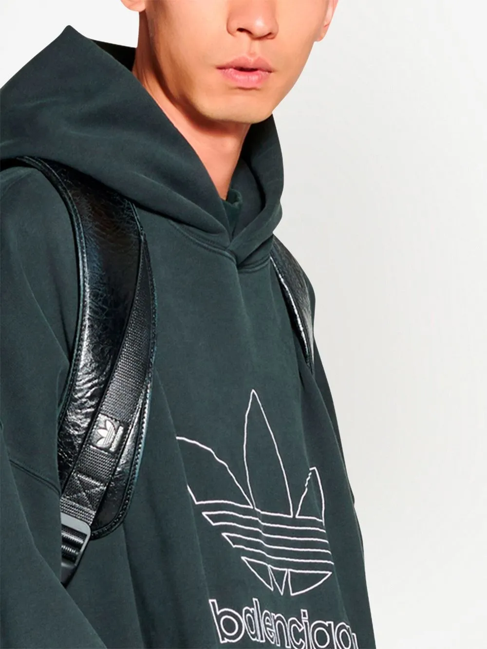 Balenciaga x Adidas Oversized Hoodie - Farfetch