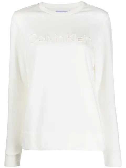 Calvin Klein sudadera con logo bordado