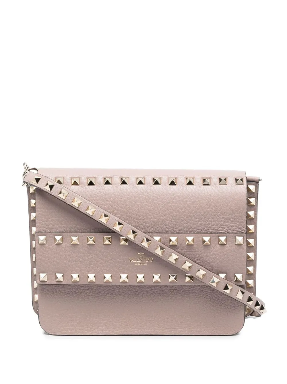 

Valentino Garavani bolsa crossbody Rockstud - Neutro