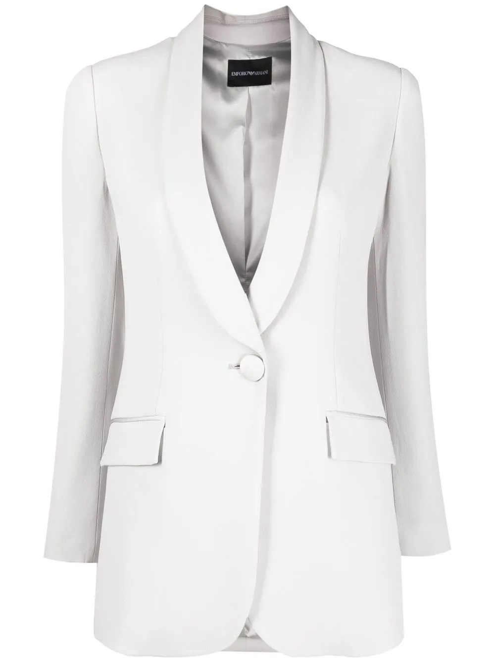 

Emporio Armani blazer con botones - Gris
