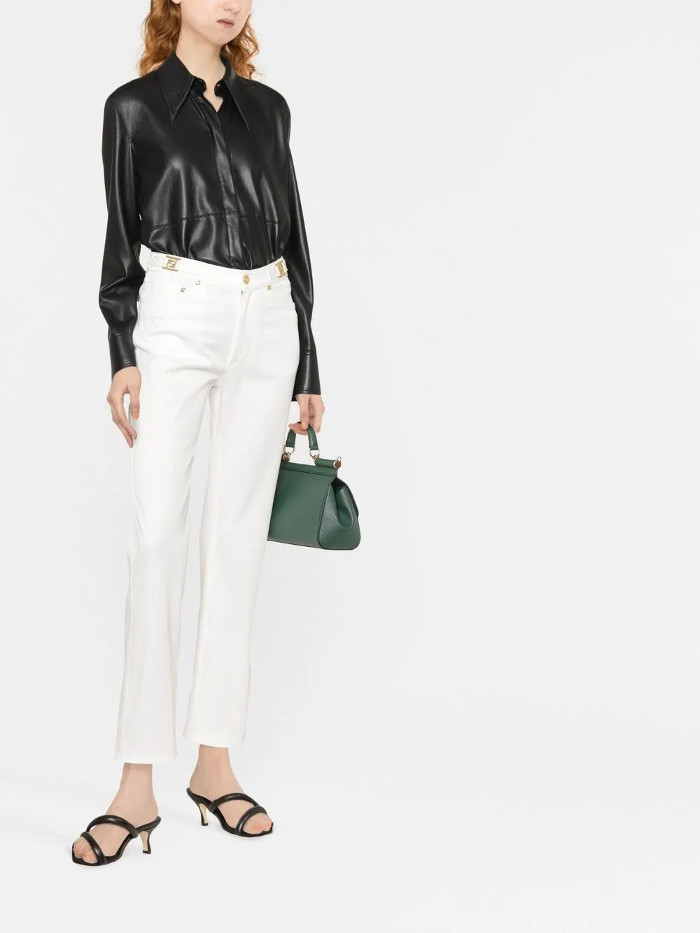FENDI Straight jeans - Wit